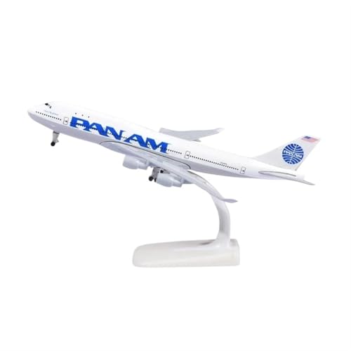 Maßstab 1:400 Für Pan Am Boeing 747 Legierung Flugzeugmodell Metalldruckguss Modellflugzeug 20cm von JIAOBING