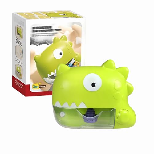 Badewannenspielzeug Baby ab 1 2 3 4 Jahr,Dinosaurier Schaummaschine Badewanne mit Musik,Badespielzeug Baby,Badewanne Spielzeug Wasserspielzeug Kinder,Für Babies Geschenke 1 + Jahr(Grün) von JIASHA