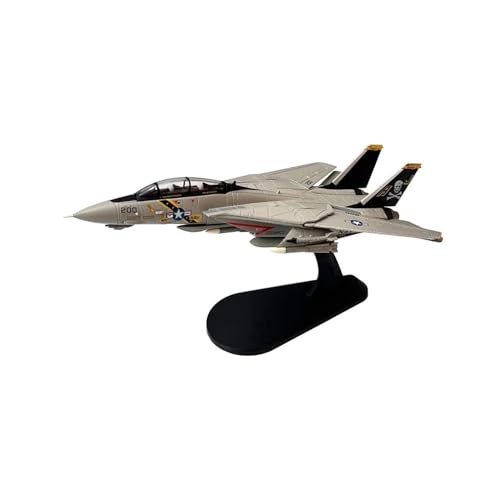 1/100 Navy Grumman F-14D Tomcat VF-31FOR Tomcatters Kampfflugzeug Metall Militärdruckguss Flugzeugmodell Planetensatz(F-14A HH) von JIAYUNEU
