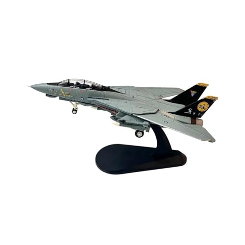 1/100 Navy Grumman F-14D Tomcat VF-31FOR Tomcatters Kampfflugzeug Metall Militärdruckguss Flugzeugmodell Planetensatz(F-14D HH) von JIAYUNEU