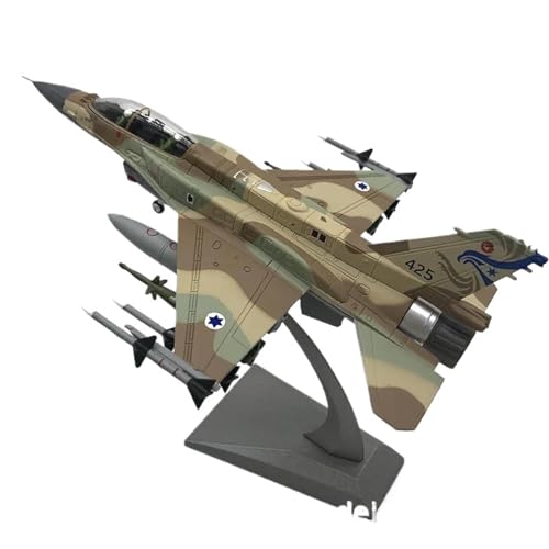 1 72 Flugzeugmodell F-16I F16D für Fighting Falcon, Druckguss-Metallflugzeuge, Ständer Planetensatz(2) von JIAYUNEU