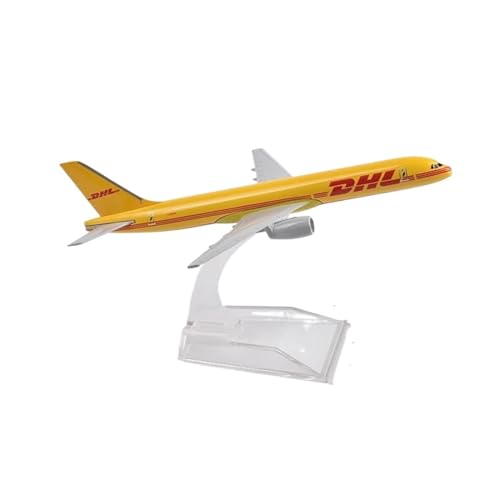16 cm USV Für Boeing 747-Flugzeug, Modellflugzeug, Druckguss-Metall, Maßstab 1 400 Planetensatz(DHL Boeing B757) von JIAYUNEU