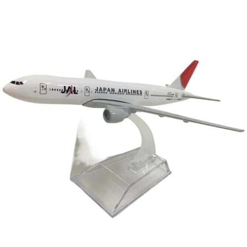 16CM Japan Airlines Für Boeing 777 Flugzeugmodell Maßstab 1 400 B747 Diecast Metallflugzeuge Spielzeug Planetensatz(Japan Airlines B747) von JIAYUNEU