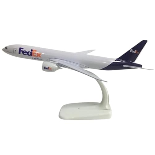 20 cm Großes Flugzeugmodell, Für FedEx Aviation Boeing 777, 1:300, Druckguss-Metallflugzeuge Planetensatz 20 cm Großes Flugzeugmodell, Für FedEx Aviation Boeing 777, 1:300, Druckguss-Metallflugzeuge Planetensatz von JIAYUNEU