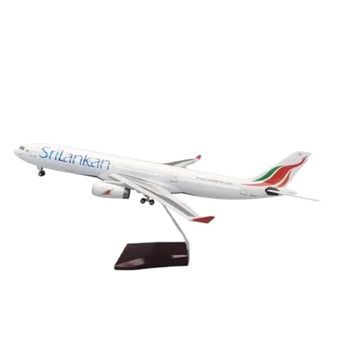 47 cm Modellflugzeug im Maßstab 1:135 für Sri Lankan Airlines 330 A330 Flugzeug-Modellbausatz aus Druckgussharz Planetensatz von JIAYUNEU