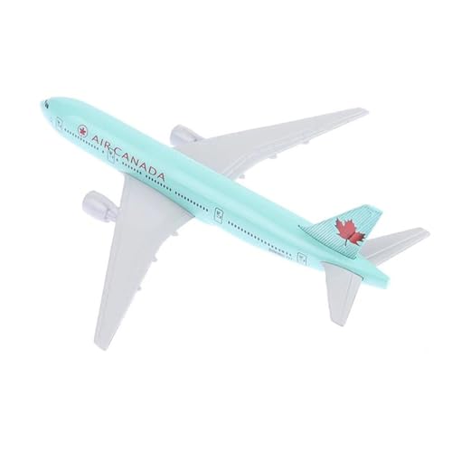 Air Canada für Boeing 777, Flugzeugmodell, Legierungsmetall, Modellflugzeug, Souvenir, 16 cm Planetensatz(Taglia unica) von JIAYUNEU