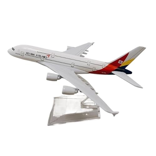 Für Asiana Airlines A380 Diecast Flugzeug Modell Legierung Metall 16 cm Planetensatz Für Asiana Airlines A380 Diecast Flugzeug Modell Legierung Metall 16 cm Planetensatz von JIAYUNEU