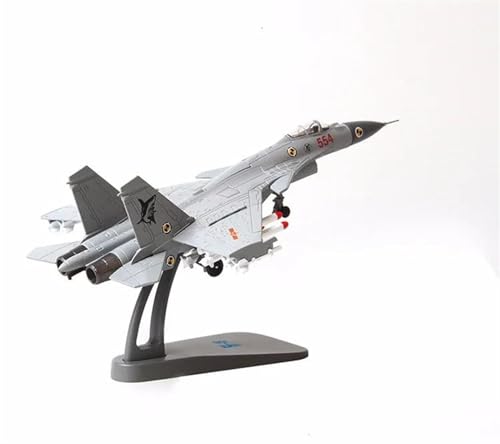 Jagdflugzeugmodell im Maßstab 1:100 für J-15 Flying Shark Flanker-D, trägerbasiertes Flugzeugmodell aus Druckgussmetall Planetensatz Jagdflugzeugmodell im Maßstab 1:100 für J-15 Flying Shark Flanker-D, trägerbasiertes Flugzeugmodell aus Druckgussmetall Planetensatz von JIAYUNEU