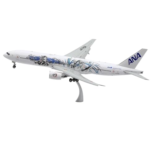 Legierungs-Sammelflugzeug 1 200 Für Alle Nippon Airways Boeing B777-200ER Druckguss-Flugzeugmodell JA745A, Klappe Nach Unten Planetensatz Legierungs-Sammelflugzeug 1 200 Für Alle Nippon Airways Boeing B777-200ER Druckguss-Flugzeugmodell JA745A, Klappe Nach Unten Planetensatz von JIAYUNEU