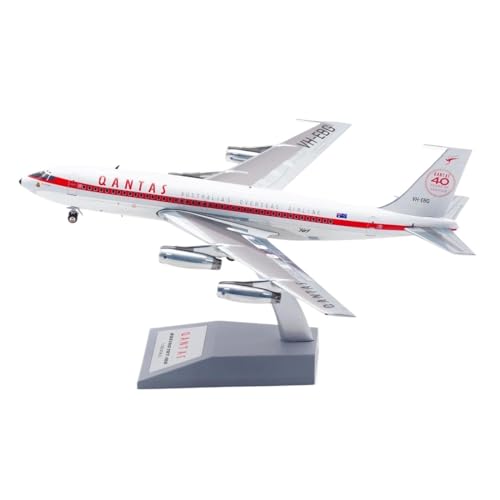 Legierungs-Sammelflugzeug 1 200 Für Qantas Airlines Boeing B707-100 Druckguss-Flugzeug-Jet-Modell VH-EBG Planetensatz von JIAYUNEU