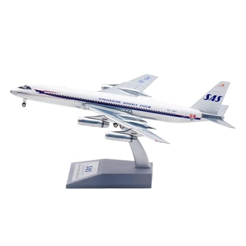Legierungs-Sammelflugzeug 1 200 Für Scandinavian Airline System SAS CV-990A Druckguss-Flugzeugmodell SE-Day Planetensatz von JIAYUNEU