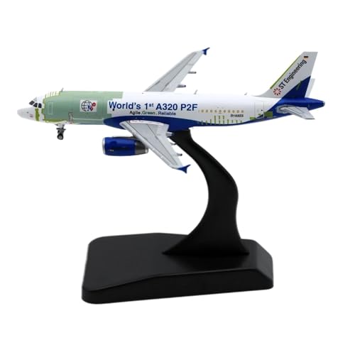 Legierungs-Sammelflugzeug 1 400 Für Airbus „World's 1st A320 P2F Diecast Aircraft Jet Model D-AAES Mit Ständer.“ Planetensatz Legierungs-Sammelflugzeug 1 400 Für Airbus „World's 1st A320 P2F Diecast Aircraft Jet Model D-AAES Mit Ständer.“ Planetensatz von JIAYUNEU