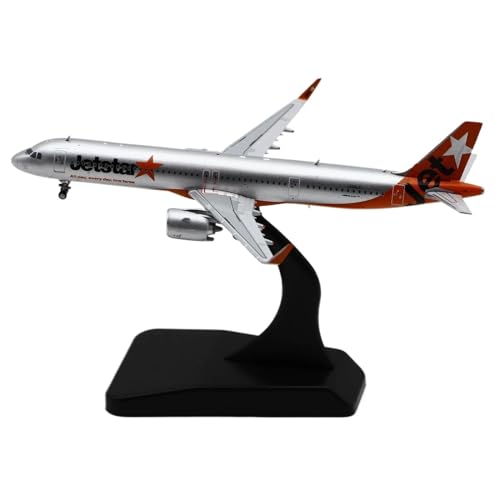 Legierungs-Sammelflugzeug 1 400 Für JetStar Airlines Airbus A321NEO Druckguss-Flugzeugmodell JA26LR Mit Ständer Planetensatz Legierungs-Sammelflugzeug 1 400 Für JetStar Airlines Airbus A321NEO Druckguss-Flugzeugmodell JA26LR Mit Ständer Planetensatz von JIAYUNEU