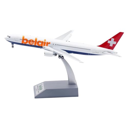 Legierungs-Sammelflugzeug-Geschenk 1 200 Für Belair Boeing B767-300ER Druckguss-Flugzeug-Jet-Modell HB-ISE Mit Ständer Planetensatz Legierungs-Sammelflugzeug-Geschenk 1 200 Für Belair Boeing B767-300ER Druckguss-Flugzeug-Jet-Modell HB-ISE Mit Ständer Planetensatz von JIAYUNEU