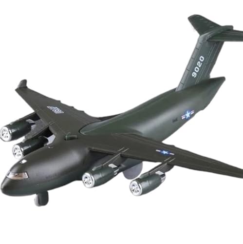 Legierungsdruckteile für Boeing C17 Transportflugzeug, zurückziehbar, Licht, Sound, Flugzeug, Einzelflugzeug, Modell, Geschenk Planetensatz von JIAYUNEU