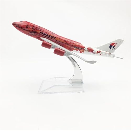 Malaysia Airlines Modell Große Rote Blume Für Boeing 747 Flugzeug 16CM Metalllegierung Druckguss 1 400 Flugzeugmodell Planetensatz Malaysia Airlines Modell Große Rote Blume Für Boeing 747 Flugzeug 16CM Metalllegierung Druckguss 1 400 Flugzeugmodell Planetensatz von JIAYUNEU