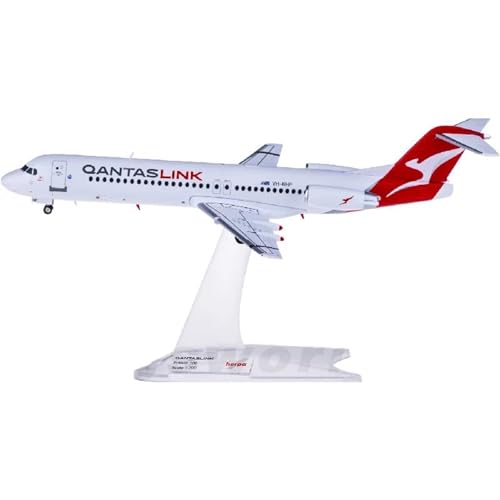 Maßstab 1 200 für 559096 Qantas Airlines Fokker 100 VH-NHP Diecasts Aviation Avion Metallflugzeug-Modellspielzeug Planetensatz von JIAYUNEU