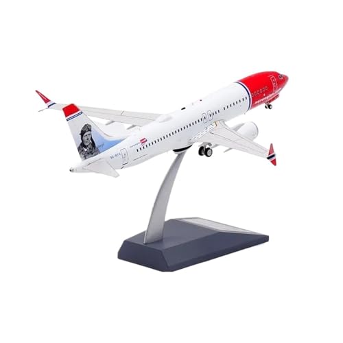Maßstab 1 200 für Norwegian Airlines B737-8MAX SE-RTA Druckguss-Flugzeugmodell für Sammeln, Miniaturspielzeug aus Metall Planetensatz Maßstab 1 200 für Norwegian Airlines B737-8MAX SE-RTA Druckguss-Flugzeugmodell für Sammeln, Miniaturspielzeug aus Metall Planetensatz von JIAYUNEU