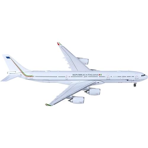 Maßstab 1 400 LH4306 für Air Force Airline A340-500 I-TALY Miniatur-Modellflugzeug aus Druckgusslegierung, Geschenkspielzeug Planetensatz Maßstab 1 400 LH4306 für Air Force Airline A340-500 I-TALY Miniatur-Modellflugzeug aus Druckgusslegierung, Geschenkspielzeug Planetensatz von JIAYUNEU