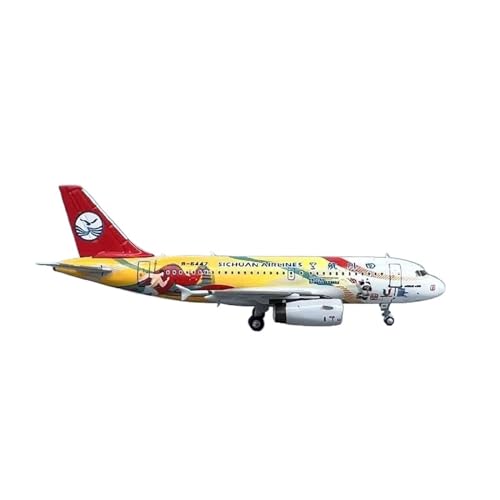 Maßstab 1 400 für Sichuan Airlines A319 B-6447, Druckguss-Miniaturflugzeugmodell, Metall-Einzelflugzeugmodell Planetensatz Maßstab 1 400 für Sichuan Airlines A319 B-6447, Druckguss-Miniaturflugzeugmodell, Metall-Einzelflugzeugmodell Planetensatz von JIAYUNEU