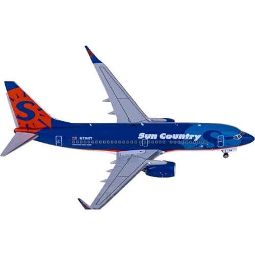 Maßstab 1 400 für Sun Country Airlines Boeing 737-700 N714SY Druckguss-Flugzeugmodell aus Metall, Luftfahrtspielzeug Planetensatz Maßstab 1 400 für Sun Country Airlines Boeing 737-700 N714SY Druckguss-Flugzeugmodell aus Metall, Luftfahrtspielzeug Planetensatz von JIAYUNEU