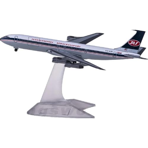Maßstab 1 500 534031 Für JAT Airlines Boeing 707-300 YU-AGI Diecast Aviation Avion Metallflugzeugmodellspielzeug Planetensatz Maßstab 1 500 534031 Für JAT Airlines Boeing 707-300 YU-AGI Diecast Aviation Avion Metallflugzeugmodellspielzeug Planetensatz von JIAYUNEU