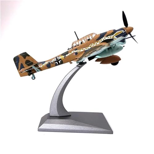 Maßstab 1 72 Für Messerschmitt Me-262 Fighter Alloy Military Aircraft Model Diecast Metal Plane Planetensatz(JU-87) von JIAYUNEU
