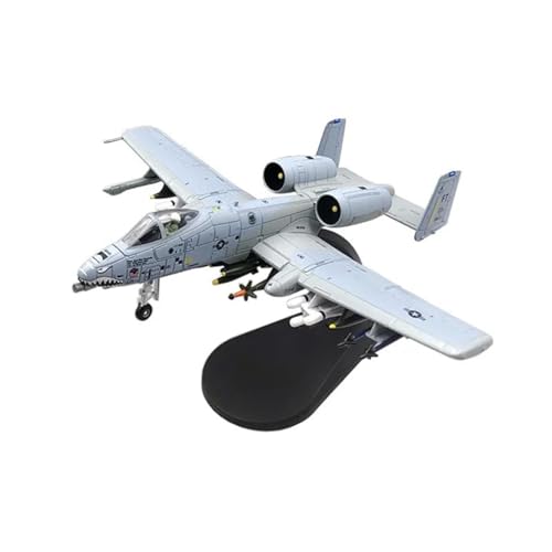 Maßstab 1:100 A-10 FÜR Thunderbolt II Warthog Hog Attack Plane Fighter Diecast Metal Airplane Aircraft Model Planetensatz(A-10A Model 1) von JIAYUNEU