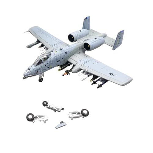 Maßstab 1:100 A-10 FÜR Thunderbolt II Warthog Hog Attack Plane Fighter Diecast Metal Airplane Aircraft Model Planetensatz(A-10C Model 2) von JIAYUNEU