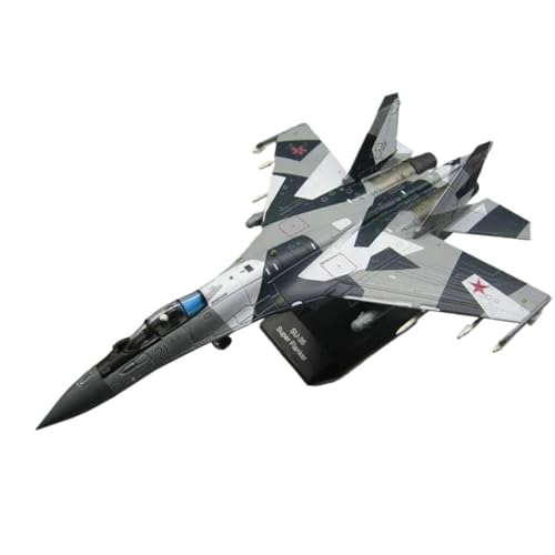 Maßstab 1:100 Für SU35 Super Flanker Militärmodell Spielzeug SU-35 Russland Army Air Force Druckguss-Metallflugzeugmodell Planetensatz(B) von JIAYUNEU