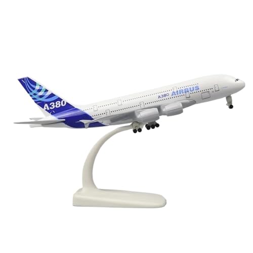 Metall Flugzeug Airliner Modell 20 cm 1 400 FÜR Katar A380 Replik Legierung Material Luftfahrt Simulation Planetensatz(Original) von JIAYUNEU