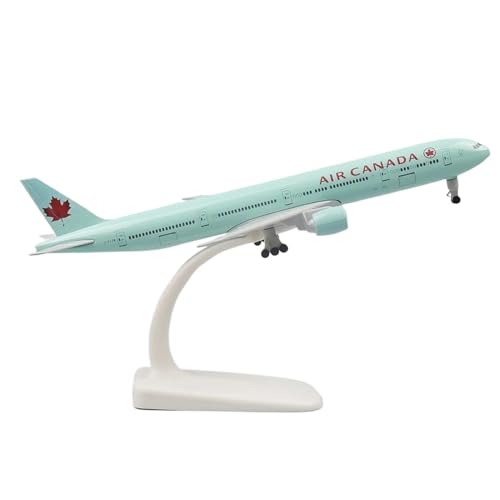 Metallflugzeugmodell 20 cm 1 400 FÜR Staaten B777 Replikatlegierungsmaterial mit Fahrwerksmodellflugzeug Planetensatz(Canada) von JIAYUNEU