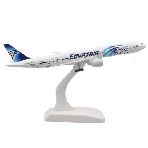 Metallflugzeugmodell 20 cm 1 400 FÜR Staaten B777 Replikatlegierungsmaterial mit Fahrwerksmodellflugzeug Planetensatz(Egypt) von JIAYUNEU