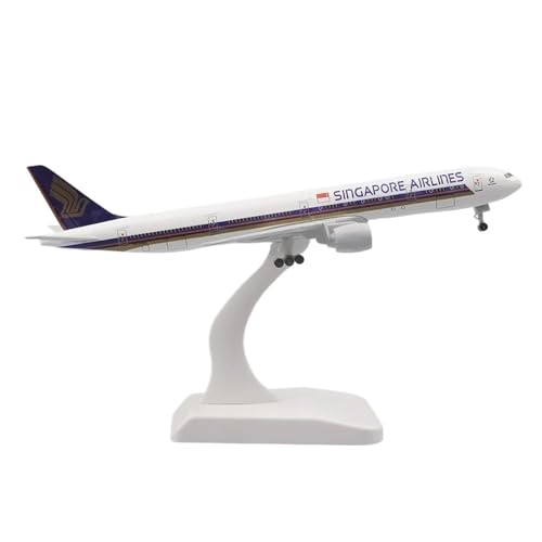 Metallflugzeugmodell 20 cm 1 400 FÜR Staaten B777 Replikatlegierungsmaterial mit Fahrwerksmodellflugzeug Planetensatz(Singapore) von JIAYUNEU