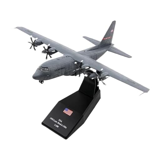 Militärmodell Im Maßstab 1 200 FÜR AC-130 Gunship Bodenangriffsflugzeug, Kampfflugzeug Aus Metalldruckguss Planetensatz(C-130 J) von JIAYUNEU