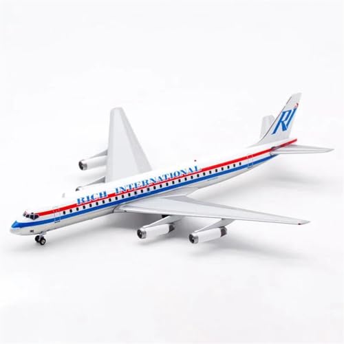 Rich International im Maßstab 1 200 für DC-8-62 N772CA Druckguss-Flugzeugmodell aus Metall Planetensatz Rich International im Maßstab 1 200 für DC-8-62 N772CA Druckguss-Flugzeugmodell aus Metall Planetensatz von JIAYUNEU