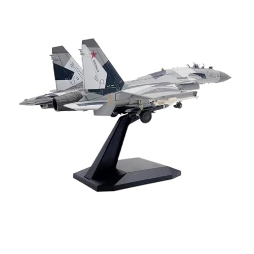 Su-35 im Maßstab 1:100 für Super Fighter Flanker Diecast Metal Flugzeugmodell Spielzeug Einzelflugzeugmodell Planetensatz(B) von JIAYUNEU