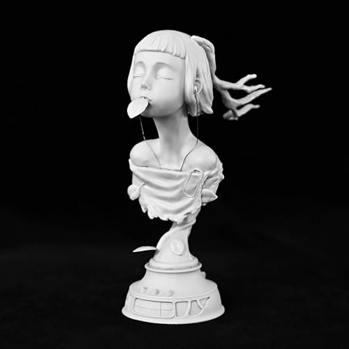 JICHENJIAN 1/12 Ancient Female Warrior Resin Soldier Bust Model Kit Unbemalt und unmontiert Figur Resin Model Kit //H7v0L2 von JICHENJIAN