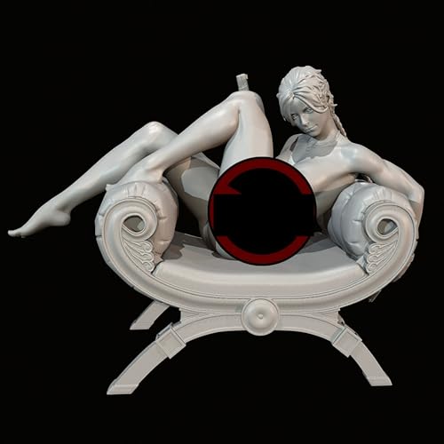 JICHENJIAN 1/24 Sci-Fi Agent Frau Soldat Harz Soldat Kit unbemalt und unmontiert Resin Modell //Q9F6g12 von JICHENJIAN