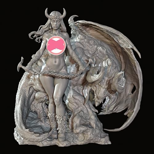 JICHENJIAN 1/35 Ancient Female Warrior Resin Model Kit Unbemalt und unmontiert Soldat Resin Model Kit//G7I5O1 von JICHENJIAN