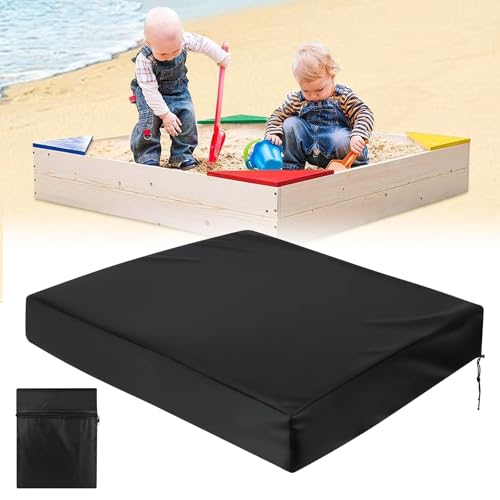 Sandkasten Abdeckung 120x120cm Schwarz Sandkasten Abdeckplane mit Kordelzug, Sandkastenabdeckung Plane, Wasserdicht Sandkasten Abdeckung für Sandkasten, Pool, Terrase Sandkasten Abdeckung 120x120cm Schwarz Sandkasten Abdeckplane mit Kordelzug, Sandkastenabdeckung Plane, Wasserdicht Sandkasten Abdeckung für Sandkasten, Pool, Terrase von JIEBAO