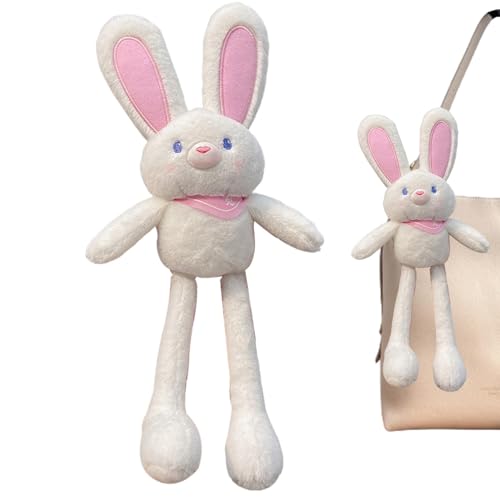 JIEBWCHA Bunny Stuffed Animal, ausgestopfte - 11,81 Zoll Osterhase Plüschpuppe,Schlüsselbund Anhänger, Tierheimdekor, Rucksackcharm, Dehnbare Dekorationsmaterial für alle Altersgruppen JIEBWCHA Bunny Stuffed Animal, ausgestopfte - 11,81 Zoll Osterhase Plüschpuppe,Schlüsselbund Anhänger, Tierheimdekor, Rucksackcharm, Dehnbare Dekorationsmaterial für alle Altersgruppen von JIEBWCHA