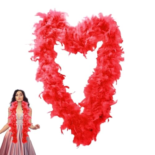 JIEBWCHA Federboa Einfarbig Federdichten, Federstola Federschal - Gramm Truthahnfedern,2 M,Flauschige Federboa Kostüm Karneval Für Partys,Junggesellinnenabschiede,Faschingskostüme,Konzert Accessoires JIEBWCHA Federboa Einfarbig Federdichten, Federstola Federschal - Gramm Truthahnfedern,2 M,Flauschige Federboa Kostüm Karneval Für Partys,Junggesellinnenabschiede,Faschingskostüme,Konzert Accessoires von JIEBWCHA