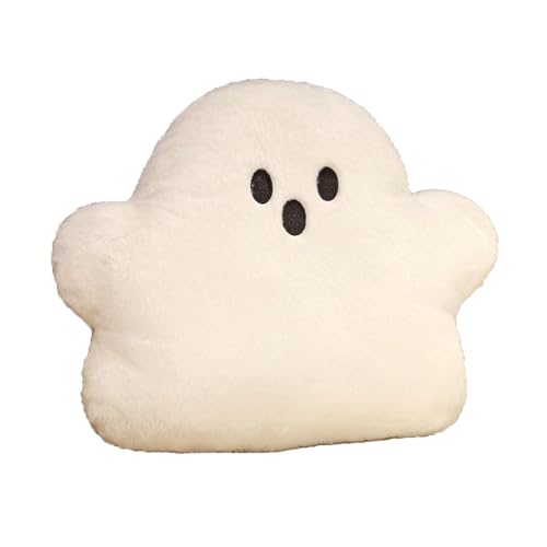 JIEBWCHA Geistergesicht, Plüsch, Wolkenkissen, weiches und gefülltes Puppenkissen, Halloween-Dekokissen für Urlaub, Couch, Sofa, Bett JIEBWCHA Geistergesicht, Plüsch, Wolkenkissen, weiches und gefülltes Puppenkissen, Halloween-Dekokissen für Urlaub, Couch, Sofa, Bett von JIEBWCHA