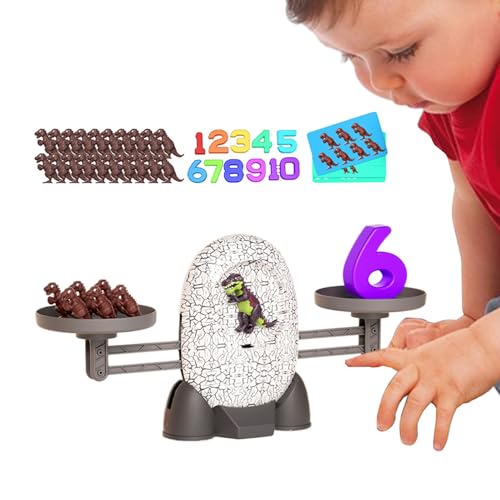 JIEBWCHA Gleiche Spiel für Kinder, Math Number Balance Game,Zählen Sie Stapeln und Gleichgewicht zwischen Mathematik -Lernspiel | Kreative Vorschule Unterrichtsvorräte für Kinder, Freunde von JIEBWCHA
