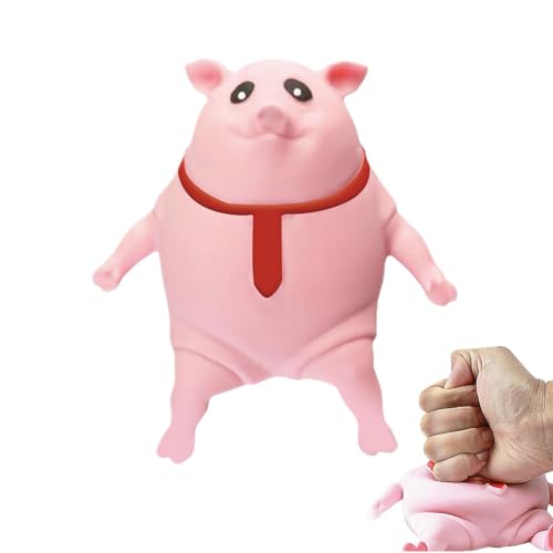 JIEBWCHA Squishy Squeeze Spielzeug - Anti Stress Schwein Rosa, Pig Fidget Toy, Rosa Schweinchen Quetschspielzeug, Stress Schwein Stress Spielzeug, Antistress Spielzeug Squishy Pig JIEBWCHA Squishy Squeeze Spielzeug - Anti Stress Schwein Rosa, Pig Fidget Toy, Rosa Schweinchen Quetschspielzeug, Stress Schwein Stress Spielzeug, Antistress Spielzeug Squishy Pig von JIEBWCHA