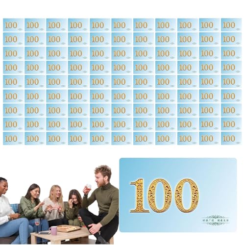 JIEBWCHA Travel Poker Chips, nummerierte Poker -Chips | 100 Stücke Wagen resistente Mahjong-Chips - Interaktive Brettspiele für Erwachsene Frauen Männer Amateure Enthusiasten von JIEBWCHA