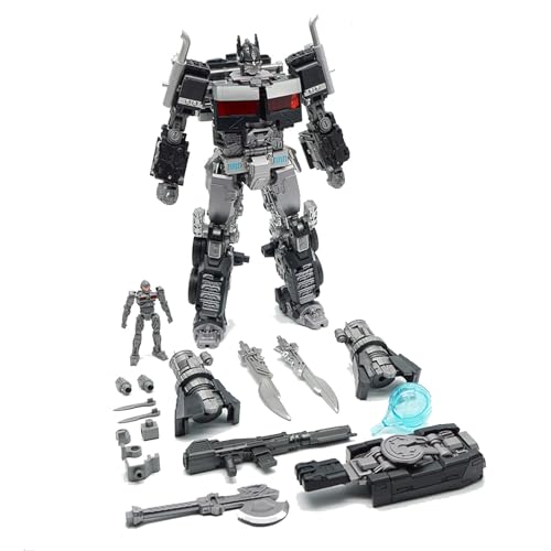 JIGFLY Transformer Optimus Toy Prime Nemesis Prime Actionfigur MHM-01B, verformtes LKW-Modell, Robotermodell, KO-Version von JIGFLY