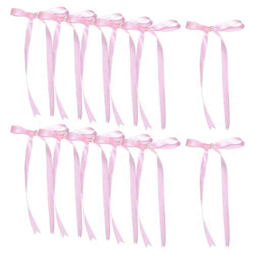 Cupcake-Topper mit Schleifen-Motiv, für Babypartys, für Hochzeit, Junggesellinnenabschied, Cupcake-Topper, Brautparty, Cupcake-Picks, Valentinstag, Dessert, Rosa, 12 Stück Cupcake-Topper mit Schleifen-Motiv, für Babypartys, für Hochzeit, Junggesellinnenabschied, Cupcake-Topper, Brautparty, Cupcake-Picks, Valentinstag, Dessert, Rosa, 12 Stück von JIHUOO