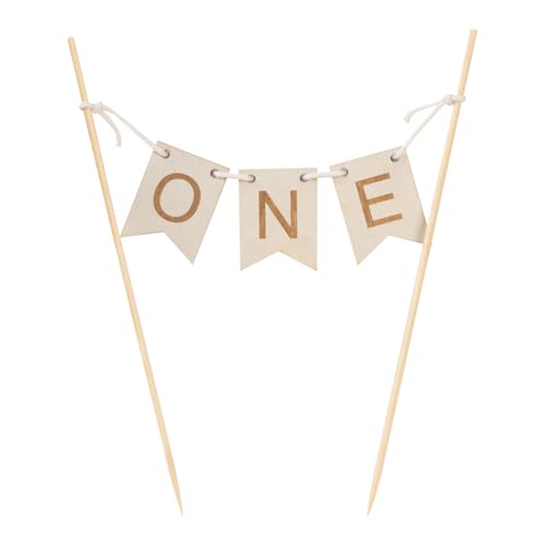 Handgefertigte Kuchendekoration für 1. Geburtstag, aus Holz, für 1. Geburtstag, Kuchendekoration, Banner, zum ersten Jahrestag, Kuchendekoration Handgefertigte Kuchendekoration für 1. Geburtstag, aus Holz, für 1. Geburtstag, Kuchendekoration, Banner, zum ersten Jahrestag, Kuchendekoration von JIHUOO